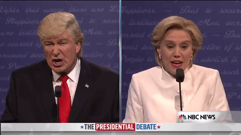 Las 5 punzantes críticas con las que Saturday Night Live parodió el último debate presidencial