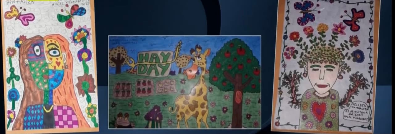 Además, su segundo deseo tiene un toque de creatividad: ser pintor. "Quiero que mis dibujos los conozcan mucha gente y que sepan que nada es imposible. Aunque no lo crean puedo agarrar muy bien mis marcadores (...) y hago dibujos que Dios me da en mi mente". 
<br>
<br>Ángel asegura que le gusta pintar animales o naturaleza. "No sé de dónde me viene, solo cierro mis ojos, me imagino un dibujo y lo hago", asevera. 
<br>