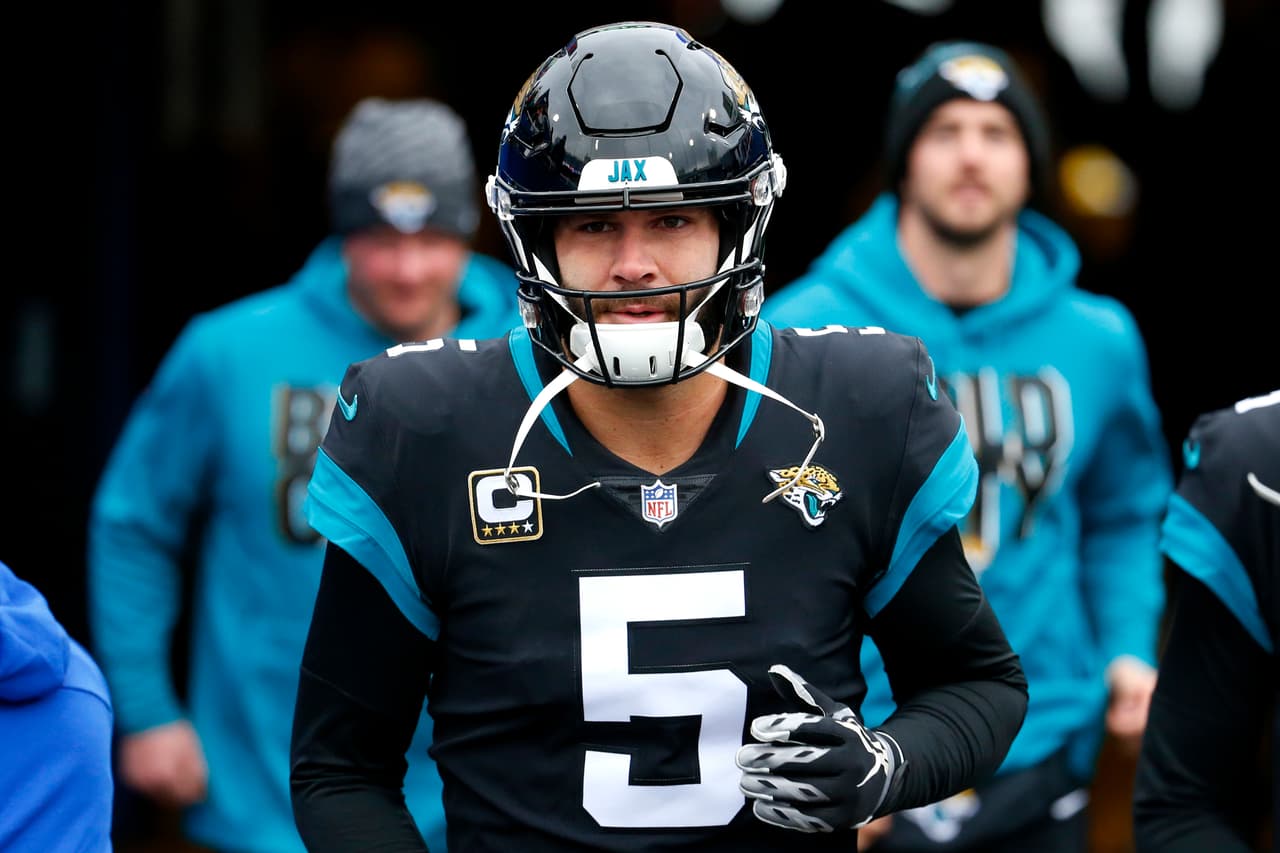 Blake Bortles acaba de perder la titularidad en los Jacksonville Jaguars tras ocho derrotas en la temporada 2018.