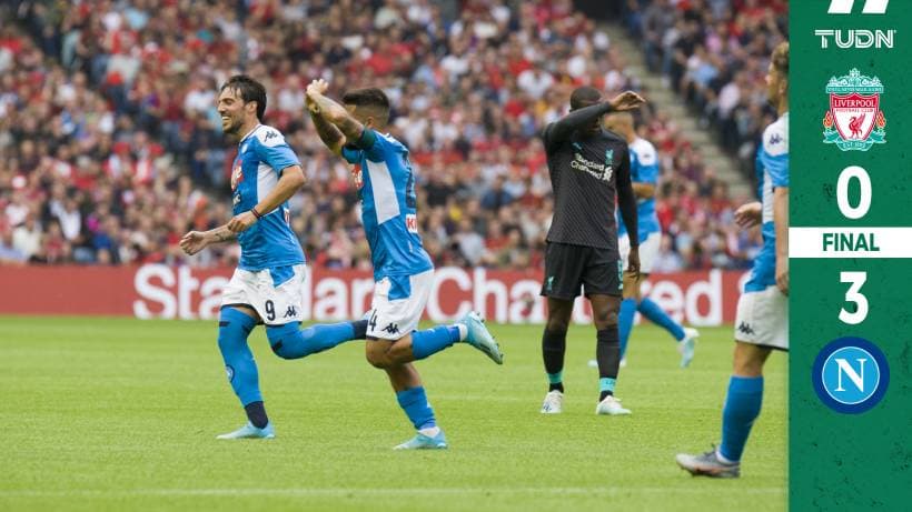 El ‘Neo Napoli’ golea al Liverpool en duelo amistoso