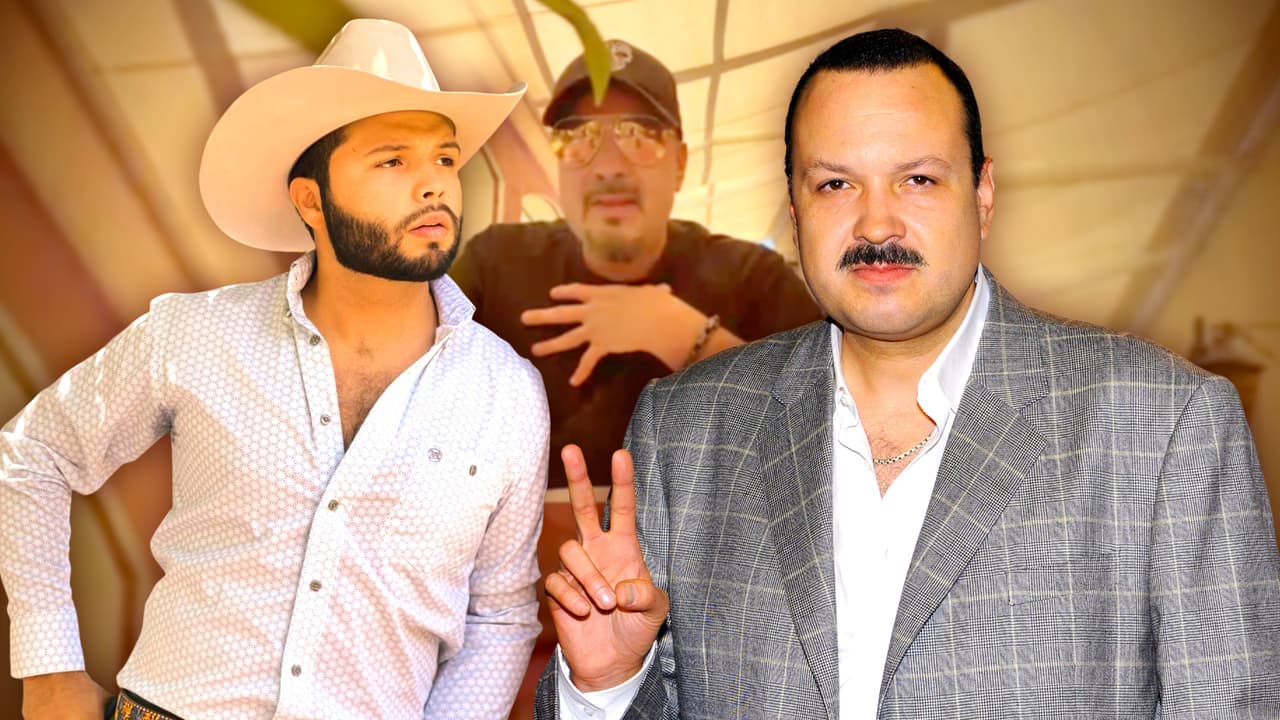 Pepe Aguilar saca de onda a su hijo Leonardo al hablar públicamente de lo "bien dado" que está