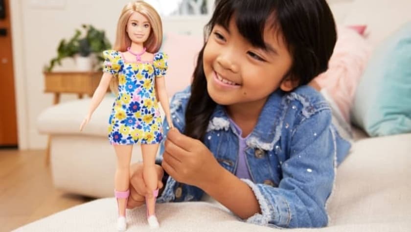 Así luce la primera Barbie con síndrome de Down que revoluciona el mundo de los juguetes infantiles