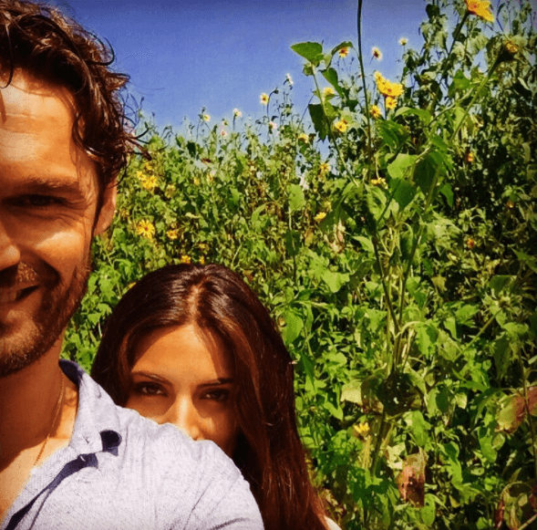 Y ahora su linda historia de amor los ha llevado a cruzar juntos el Atlántico.