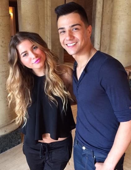 Sofía Reyes se encontró con Luis Coronel, ¿hacen bonita pareja?