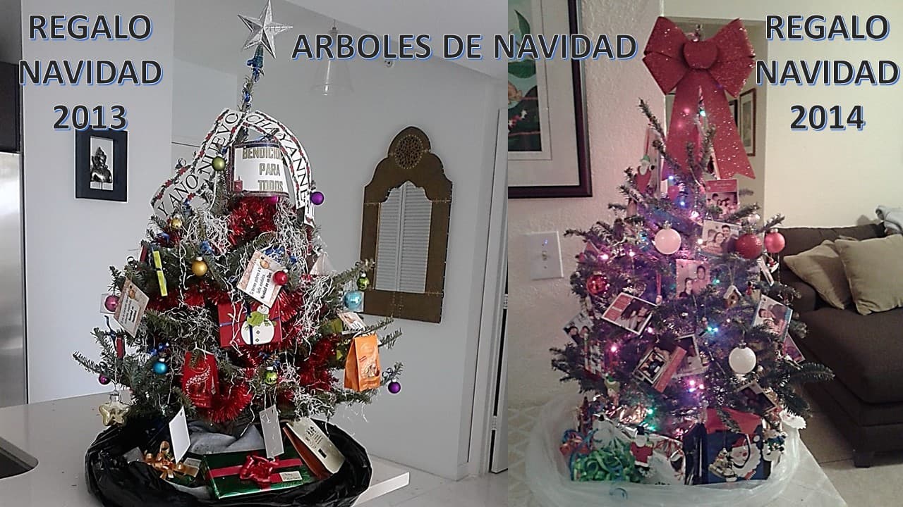 Y cuando el amor y la locura por Chayanne es intensa, hasta el arbolito de Navidad puede ser decorado con fotos de este ídolo.