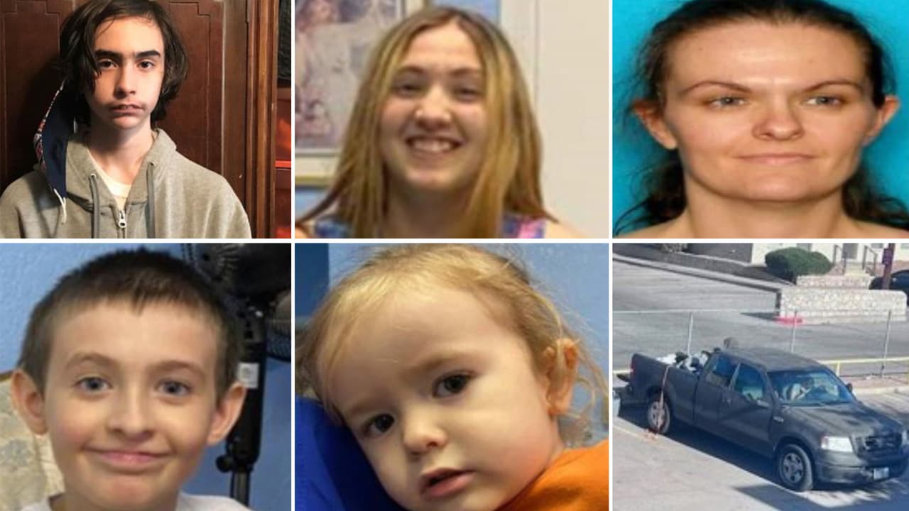 La Policía de El Paso teme que los niños estén en peligro.