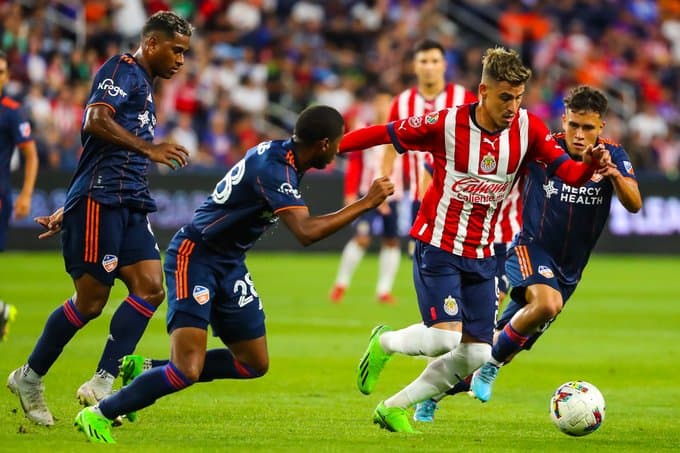 Chivas perdió su segundo partido en la Leagues Cup Showcase 2022, esta vez ante Cincinnati FC a pesar de haber iniciado ganando con gol de Pavel Pérez a los 20 minutos.