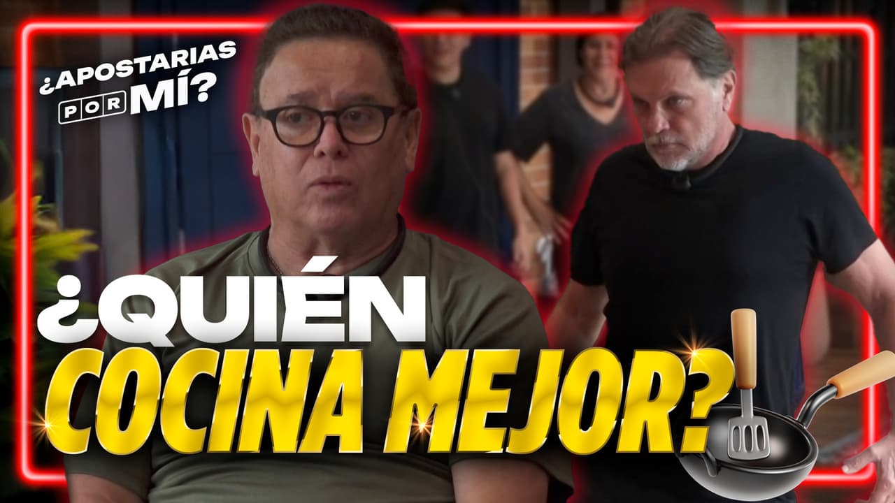 ¿Mario o René? Comienza la discusión por saber quién cocina mejor