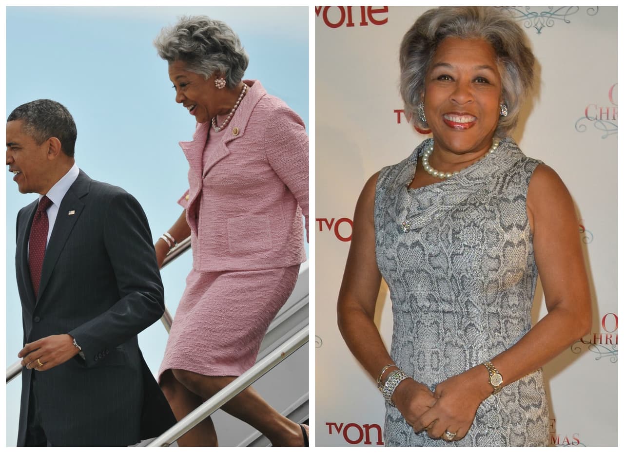 ¿Fue el vestido de Joyce Beatty una manera de hacer que nadie olvide el plagio de Melania Trump?