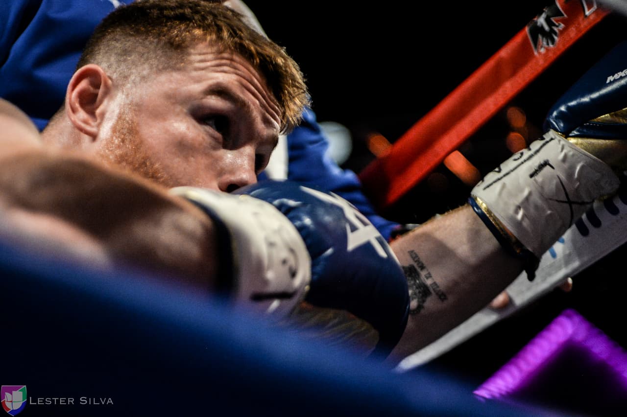Te acercamos a los golpes que se dieron Saúl 'Canelo' Álvarez en contra de Julio César Chávez Jr., imágenes que te harán sentir en el ring.