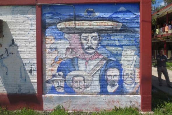 Emiliano Zapata, líder revolucionario mexicano.