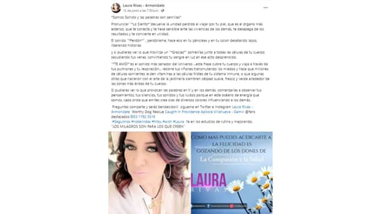 Laura Rivas muere: el último inquietante mensaje que la famosa vidente ...