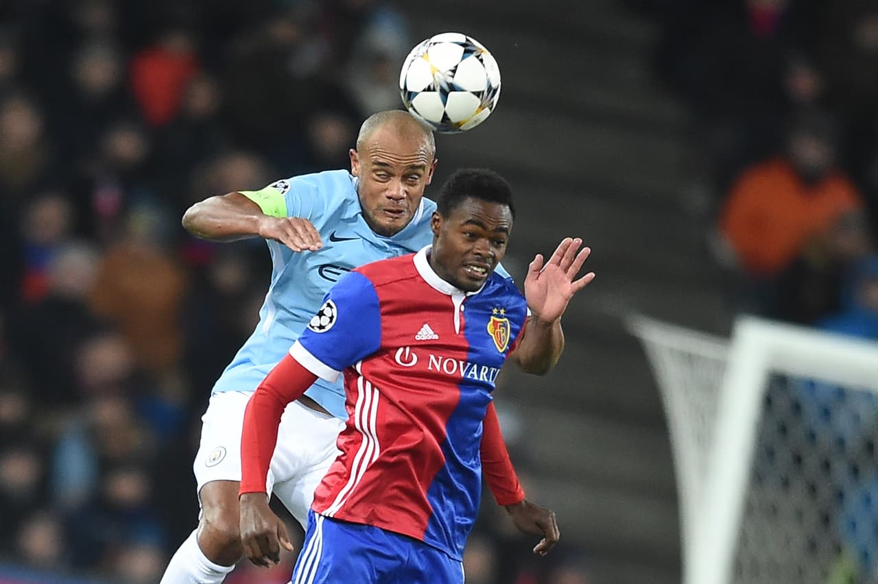 Los defensas del Manchester City estuvieron sólidos cuando fue necesario, a pesar de que e Basel no generó mucho peligro.