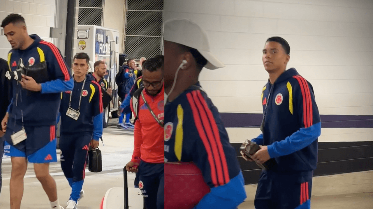 Mucho ojo con lo que hicieron los colombiano en su llegada al M&T Bank Stadium de Baltimore