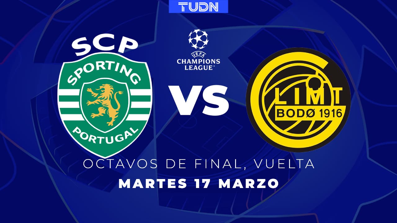 Sporting CP vs. Bodo/Glimt: horario y dónde ver los Octavos de Final Vuelta en directo