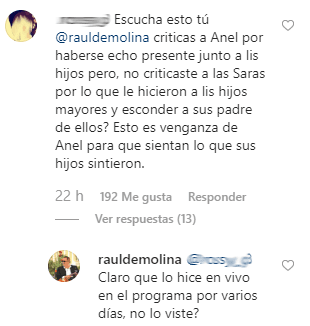 El presentador de El Gordo y La Flaca también respondió a quienes mencionaron que no había criticado a las Saritas “por lo que les hicieron a los hijos mayores”, aclarando que sí lo hizo “en vivo en el programa por varios días”.