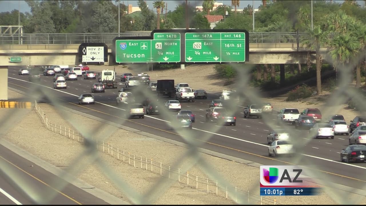 Reportan disparos en la Interestatal 17