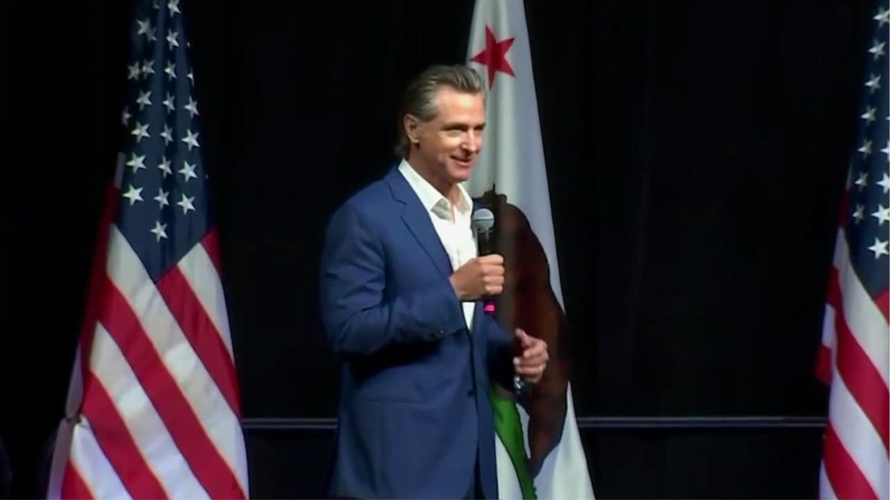 Gavin Newsom descarta postularse a la presidencia en 2028 si Kamala Harris entra en la contienda: ¿Cuál es la razón?