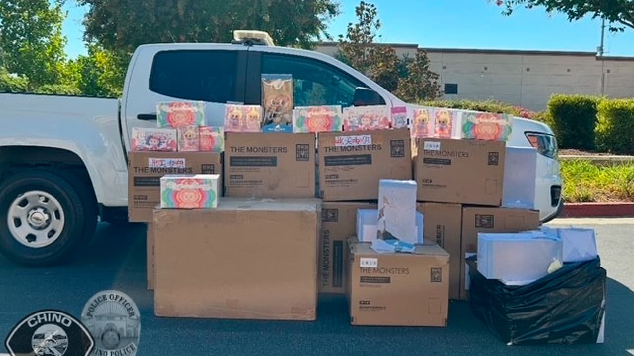  Recuperan en Chino figuras de Labubu robadas con valor de 30 mil dólares