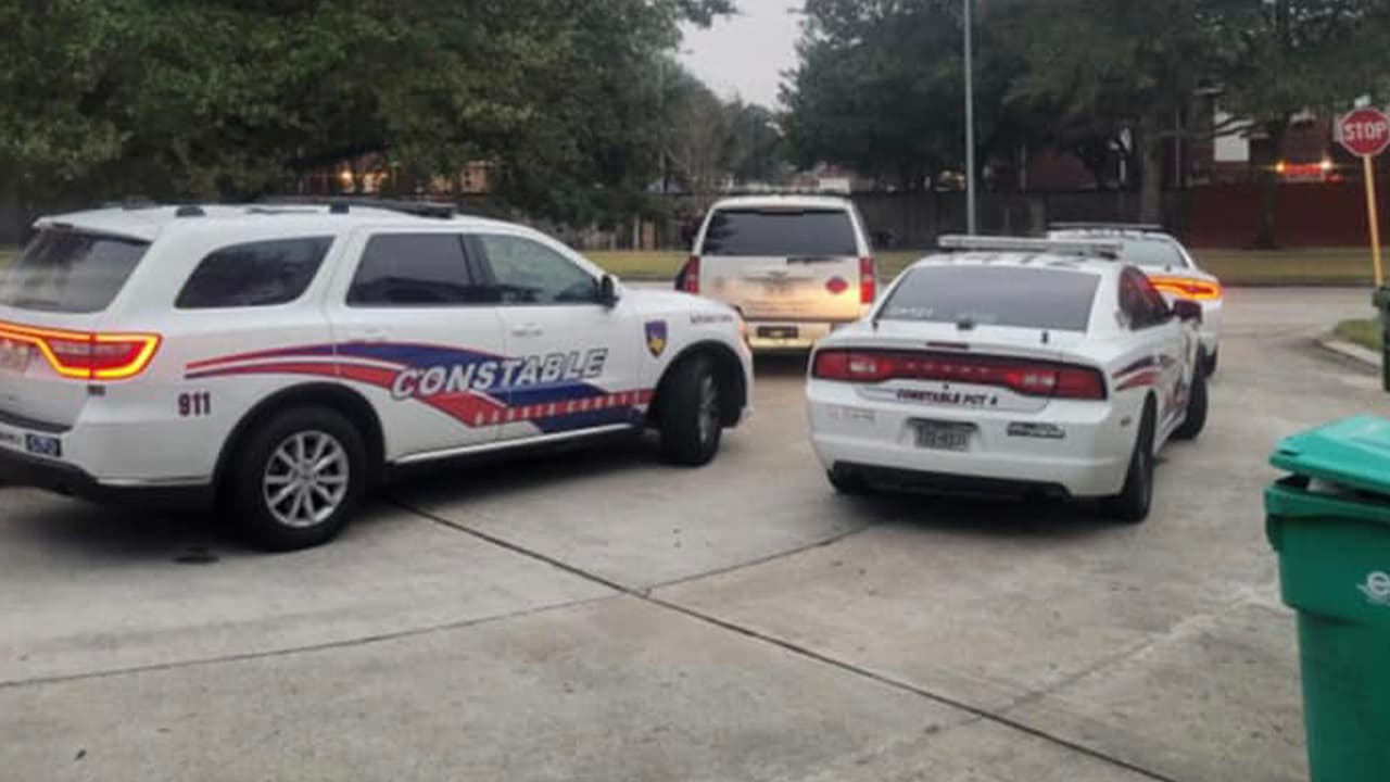 Sharon Martin tenía 16 condenas previas por 
<a href="https://www.univision.com/local/houston-kxln/sospechosos-robo-carros-houston">robo</a> en el condado Harris. Ambos fueron arrestados e ingresados en la cárcel.