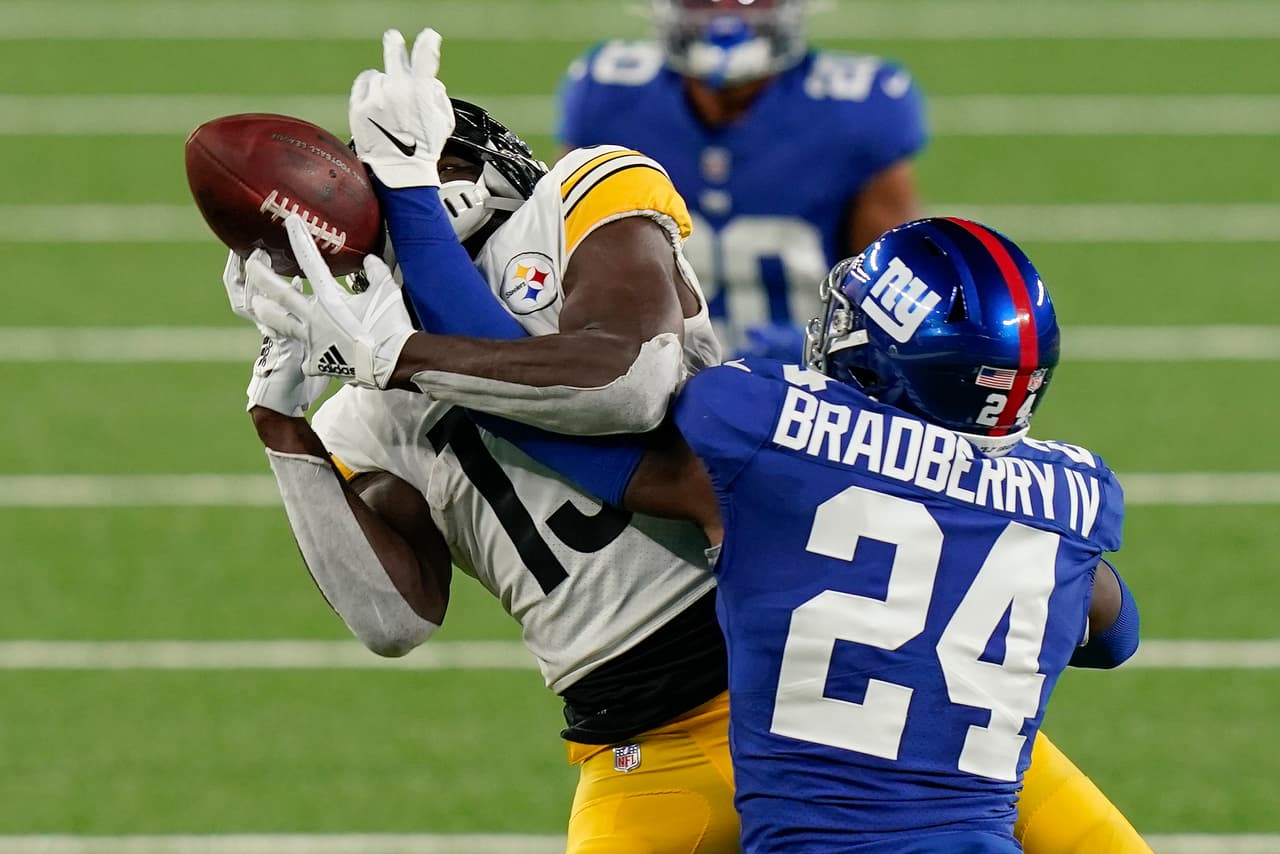 Los Steelers consiguen vencer en calidad de visitantes a los New York Giants.