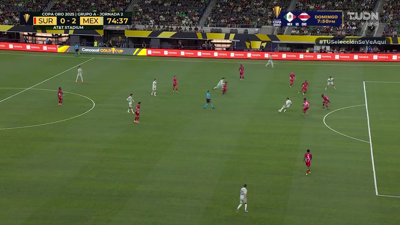 ¡Gol de México... Anulado! Sepúlveda estaba en fuera de juego