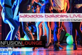 Sabados Bailables en Infusion Lounge