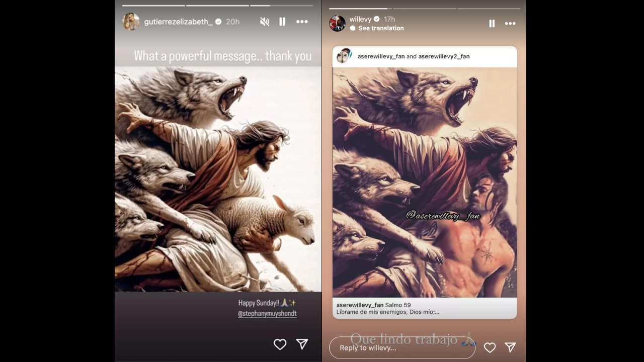 Elizabeth Gutiérrez y William Levy publican la misma imagen, pero él hace algo imperdonable