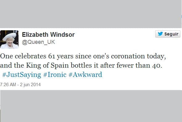 Hasta la Reina Elizabeth figuró dentro de los memes. (Imagen tomada de las redes sociales)