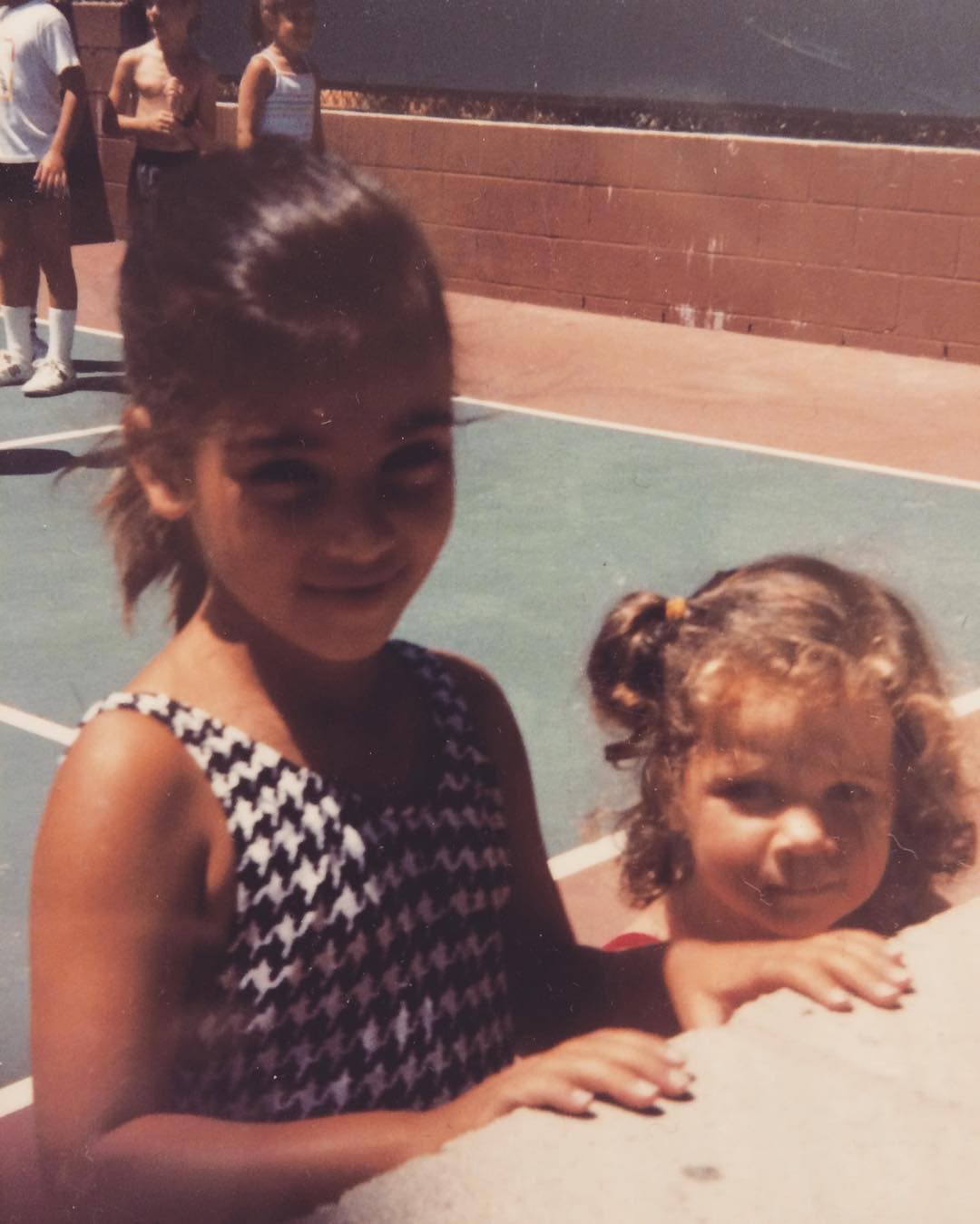 Desde pequeña ya contaba con esa mirada soñadora.