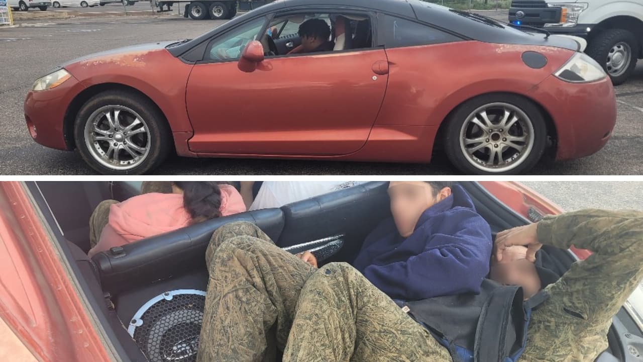 Detienen a 3 estadounidenses menores de edad que trasladaban a cuatro mexicanos en la frontera