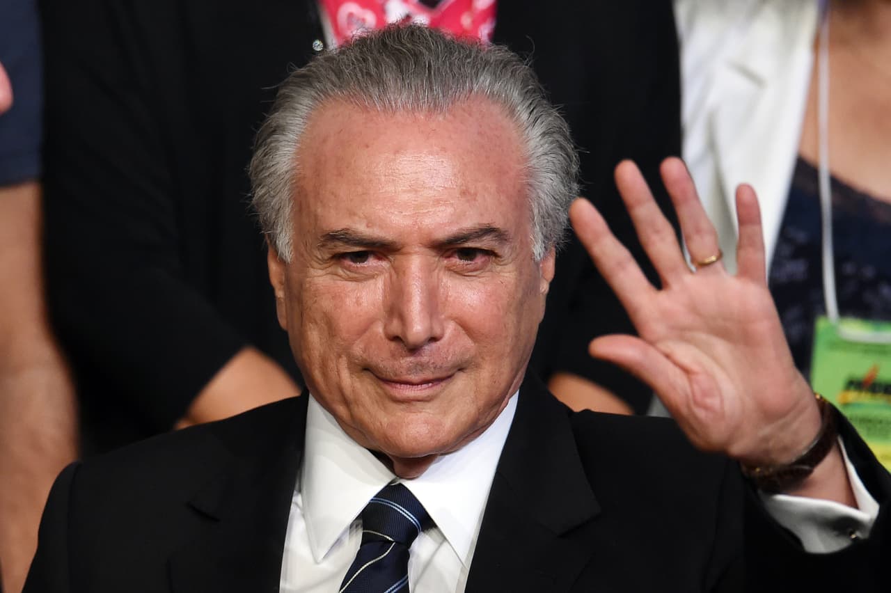 El vicepresidente Michel Temer ha tomado protagonismo en los últimos meses.