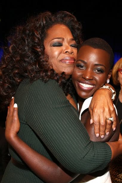 Y se nota que a Oprah le dio un tremendo gusto saludarla también. Mira aquí lo último en chismes.