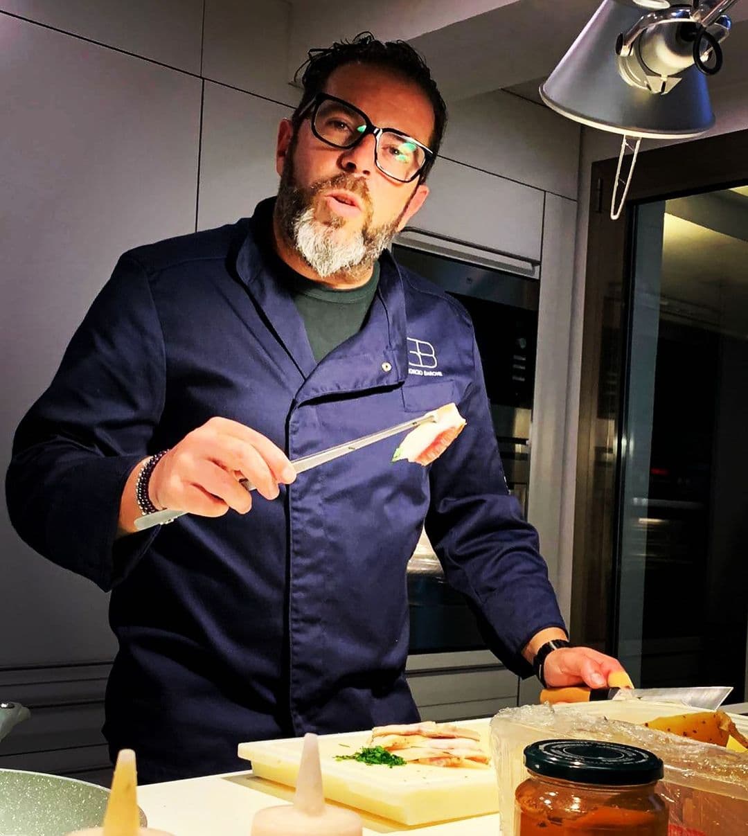 Giorgio Barone es el encargado de mantener balanceada la alimentación de Cristiano.