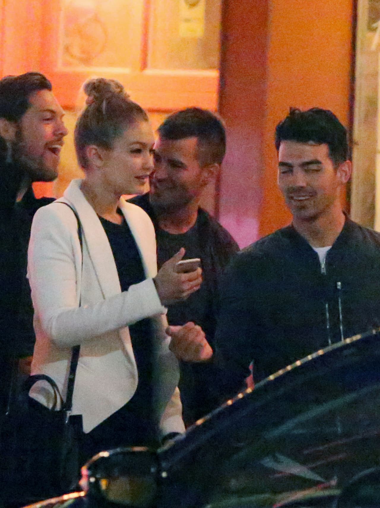 Tras la fiesta de la marca regresaron al hotel.