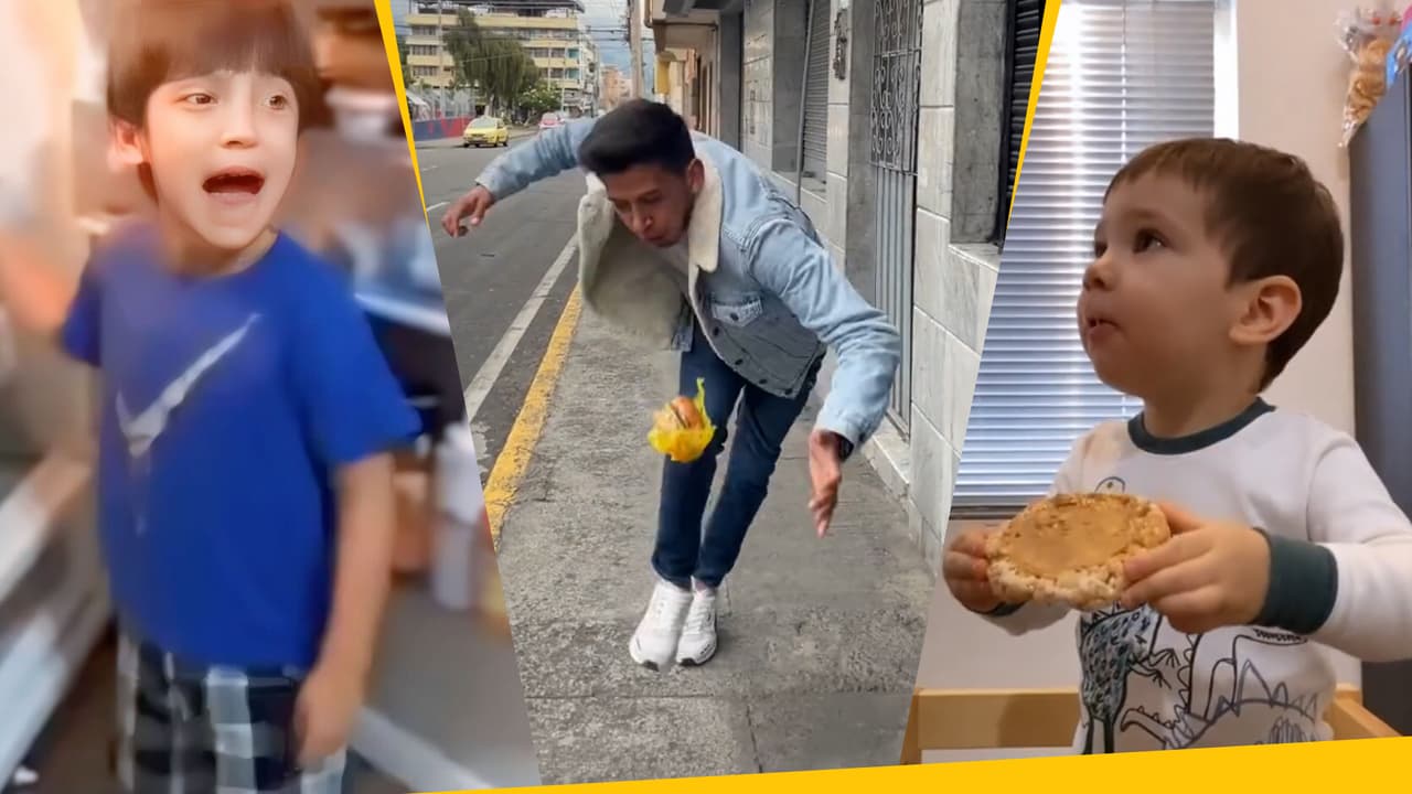 Tragedias con comida: el pambazo que sale volando, el chicle que se cae y más