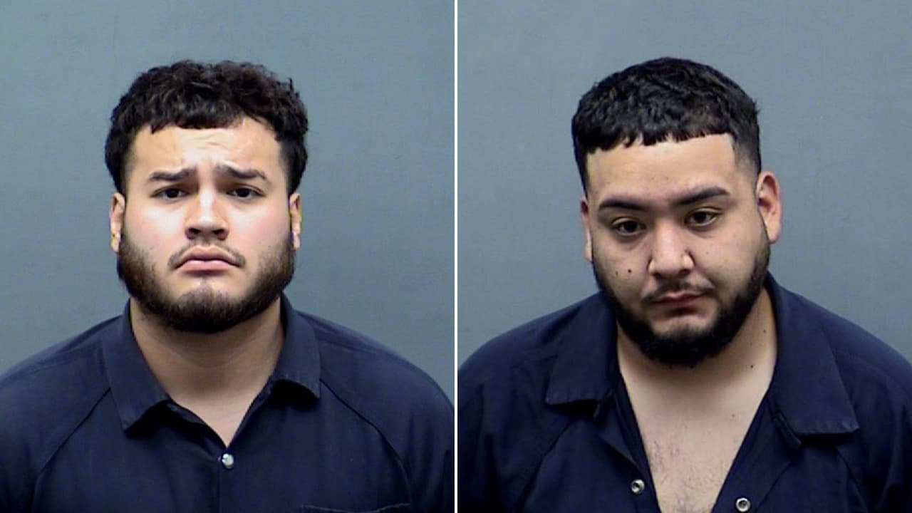 Adrián Peña y Edgar Soto, ambos de 21 años, fueron detenidos