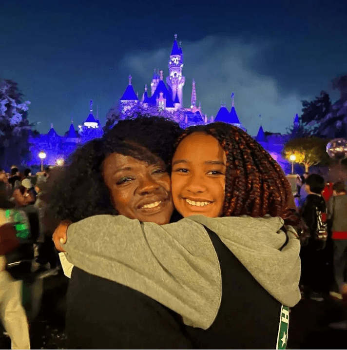 Viola Davis con su hija Genesis