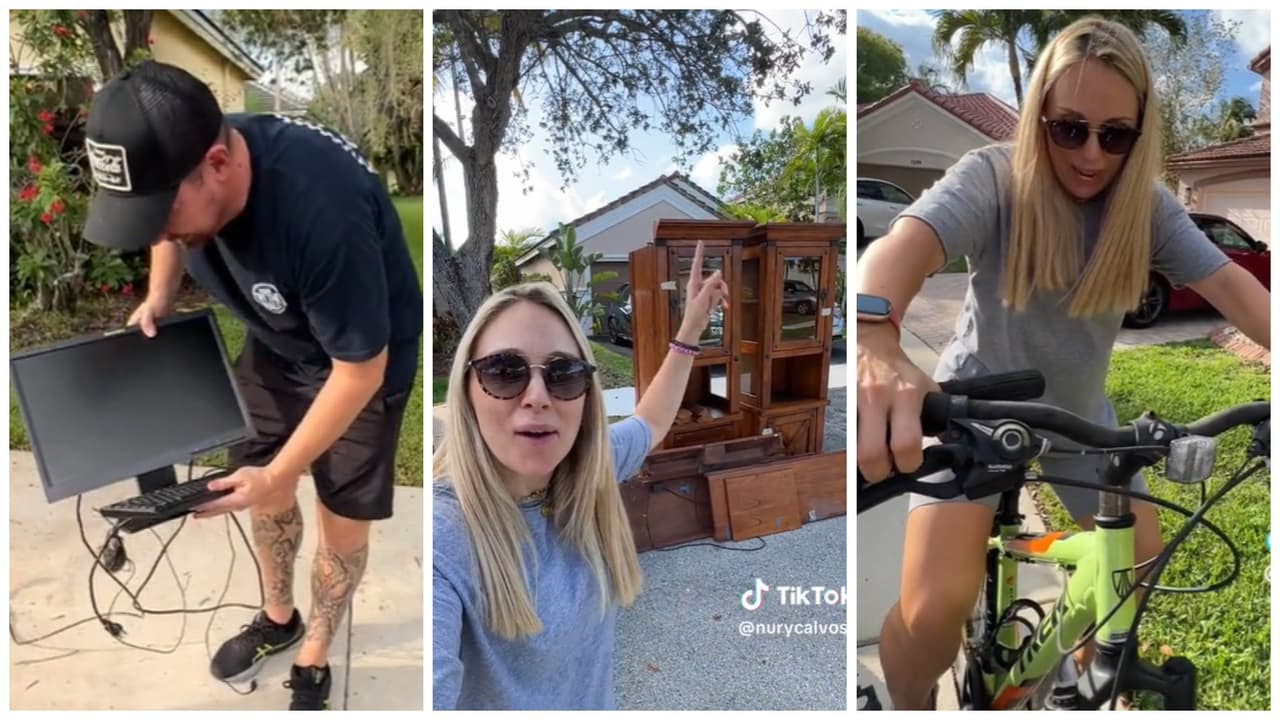 Revelan lo qué tiran a la basura en barrio rico de Estados Unidos: "Con eso amueblo mi casa"