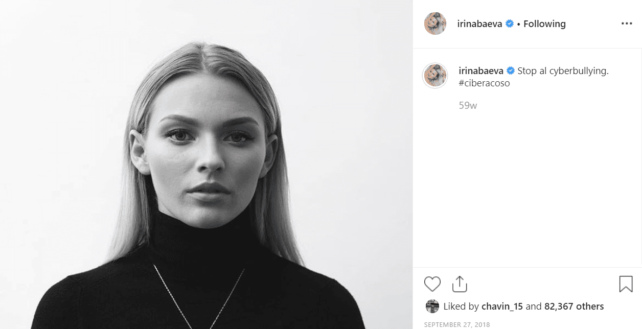 Y es que desde que Gabriel Soto confirmó que mantenía un noviazgo con ella, el 19 de septiembre de 2018, la actriz rusa comenzó a recibir muchos ataques en redes sociales y ella denunció ser víctima de acoso y publicó un video para iniciar una campaña contra el 
<a href="https://www.univision.com/entretenimiento/irina-baeva-denuncia-ser-victima-de-ciberacoso-la-historia-con-gabriel-soto-que-cambio-su-vida" target="_blank">'cyberbullying'</a>.