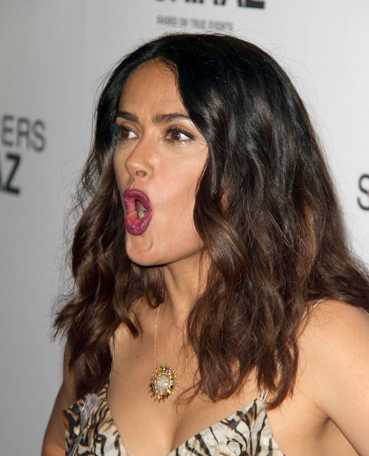 ¡Qué boquita, Salma!