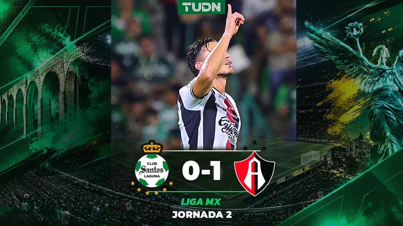 Resumen | Atlas con paso perfecto al vencer a Santos Laguna