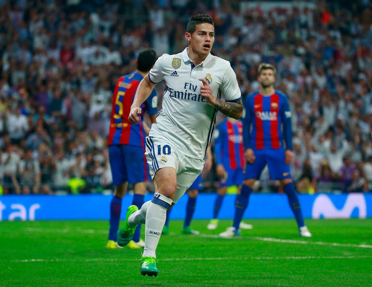 Afirman en España que James se queda en el Real Madrid