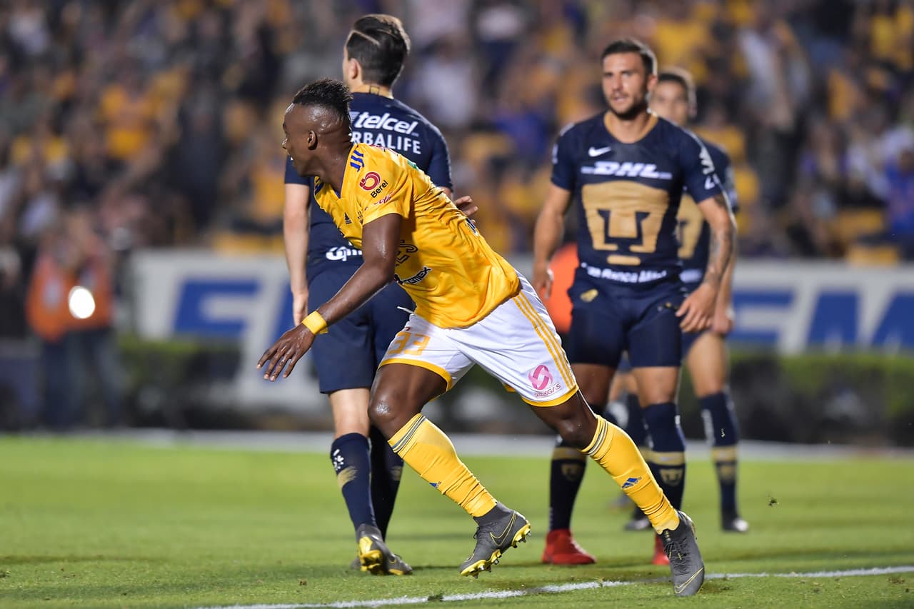 La anotación del colombiano representó su tercer tanto en el actual torneo Clausura 2019 de la Liga MX.