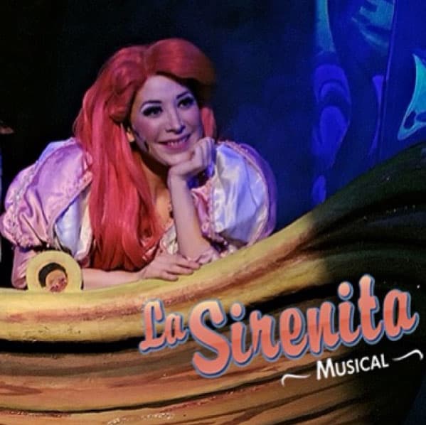 En "La Sirenita, el musical" dio vida a 'Ariel'.