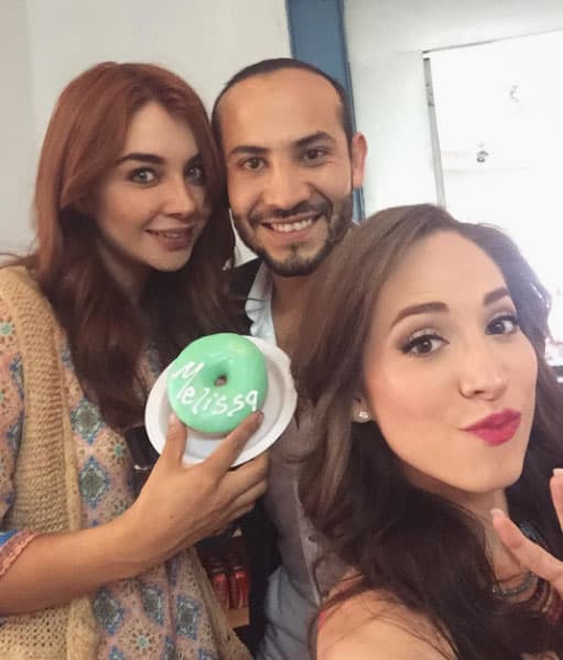 Aún tiene amistades de ese proyecto, como Daniela Luján y Mickey Santana.