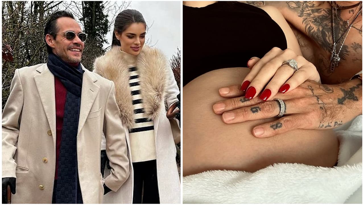 Nadia Ferreira se muestra radiante tras rumores de que su bebé con Marc Anthony será un niño