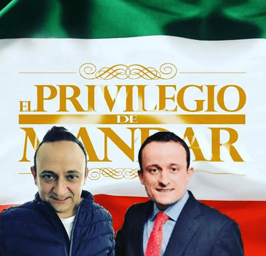 ¡Son igualitos! Lalo España como Mikel Arriola.