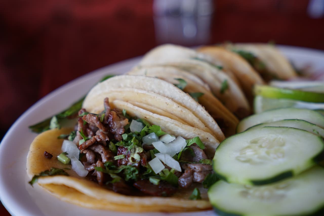 Los tacos deben ser un festival de sabores y colores, dice Blandie.