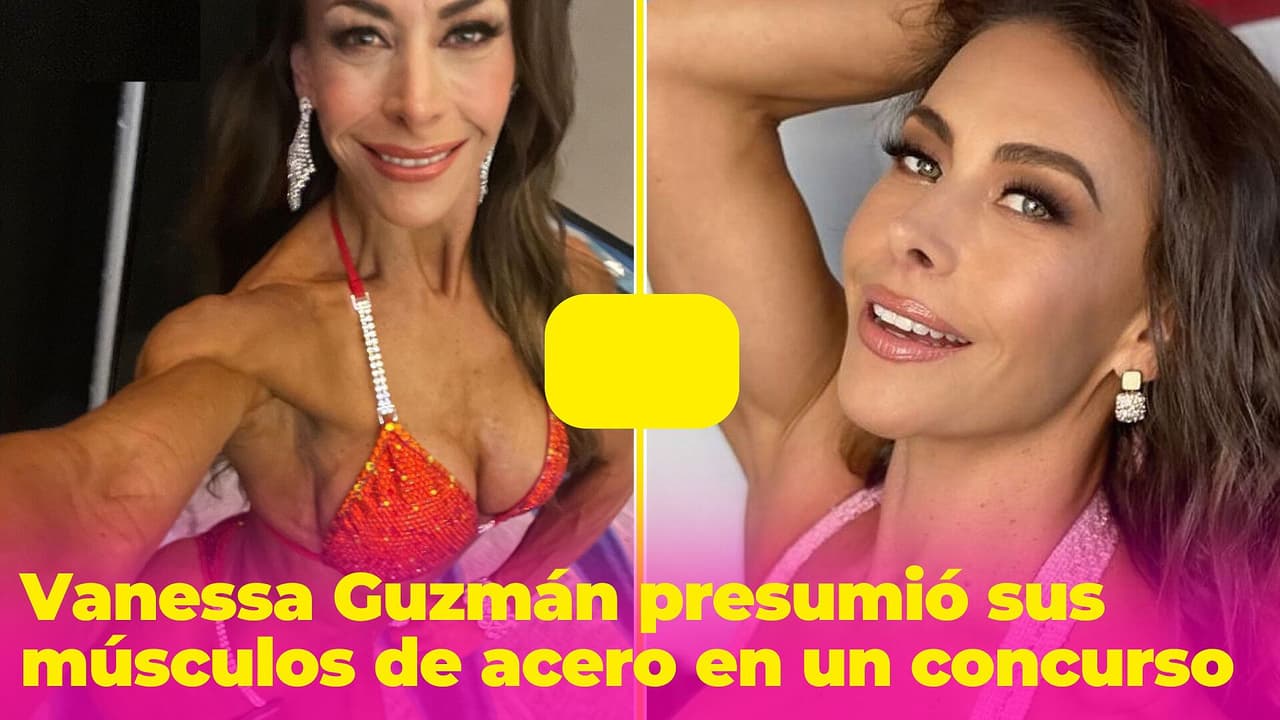 Vanessa Guzmán alcanzó el 'top 10' de fisicoculturismo: así lució sus músculos de acero